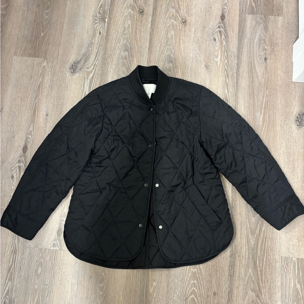 H&M Black Quilted Jacket